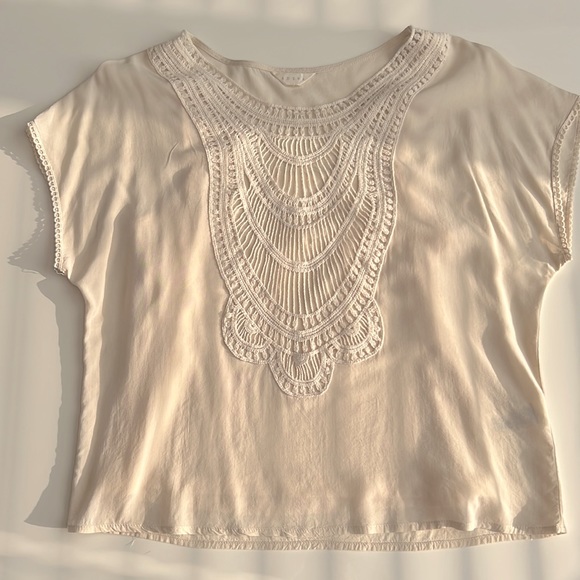 Adiva crocheted top with camisole Cream/ivory - Picture 2 of 12